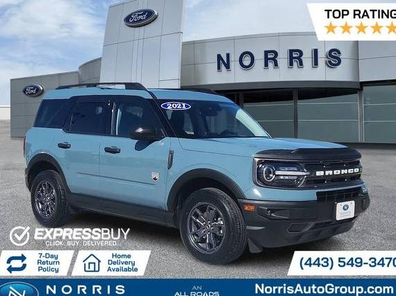 FORD BRONCO SPORT 2021 3FMCR9B62MRA96157 image